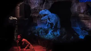 Imagen de una nueva escena del T-Rex show.