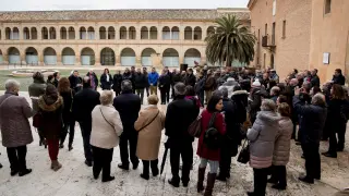 Reapertura de las visitas al Monasterio de Rueda en enero de 2018.