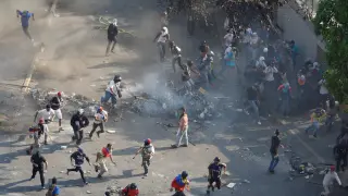 Protestas en Venezuela.
