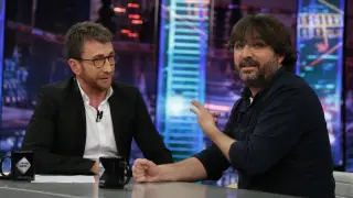 Jordi Évole con Pablo Motos en 'El Hormiguero'.