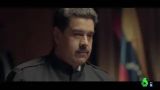Maduro, durante la entrevista con Évole.