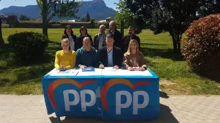 Presentación del programa electoral del PP de Jaca.