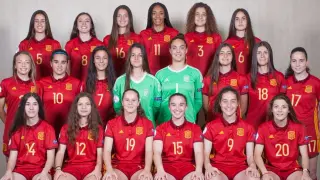 Selección española femenina sub-17.