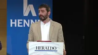 El candidato al gobierno de Aragón de IU, Álvaro Sanz, ha dicho es su última intervención que "IU es un partido real, coherente, sólido y capaz de gobernar para la mayoría social".