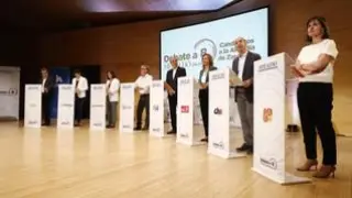 A la salida del acto, estas han sido las impresiones de los ocho candidatos al Ayuntamiento de Zaragoza que han participado en el debate de HERALDO DE ARAGÓN.