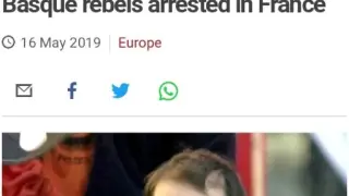 Indignación ante el titular de la BBC que llamó a Josu Ternera "líder de los rebeldes vascos"