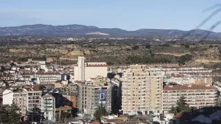 Vista de la localidad de Monzón.