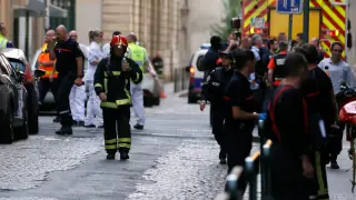 Explosión en el centro de Lyon por un paquete bomba.