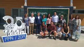 El CRA Bécquer celebra en Novallas su 25 aniversario