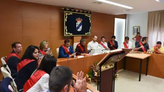 Pleno de constitución del Ayuntamiento de María de Huerva.