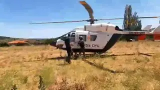 El equipo de montaña de la Guardia Civil de Tarazona se une a las labores de búsqueda