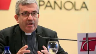 El secretario general de la Conferencia Episcopal Española (CEE), Luis Argüello.