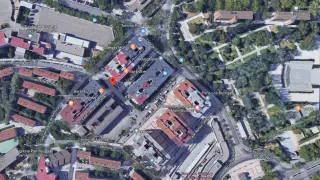 El incendio ha tenido lugar en la calle de Cañizar del Olivar en Zaragoza.