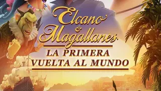 Cartel de la película 'Elcano y Magallanes, la primera vuelta al mundo'.