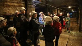 El museo de la mina es una de los tres espacios expositivos.