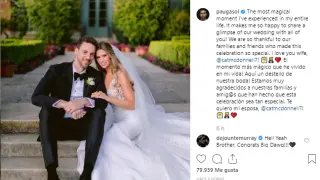 Pau Gasol se ha casado con la periodista Catherine McDonnell