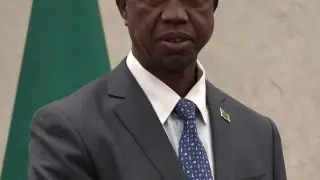 Edgar Lungu, presidente de Zambia.