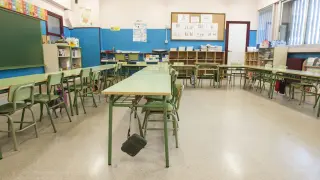 Termina el curso y las aulas se quedan vacías.