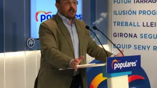 El líder del PPC, Alejandro Fernández.