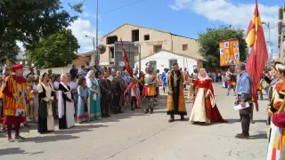 Borja recrea por tercer año la llegada de los Reyes Católicos a la localidad en 1492.