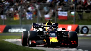 Verstappen en el Gran Premio de Hungría.