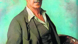 Autorretrato de Ignacio de Zuloaga pintado en 1942.