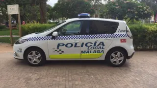 Una patrulla de la Policía Local de Málaga
