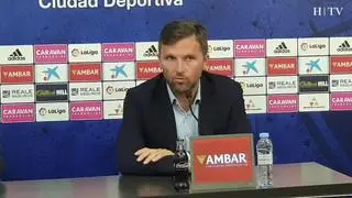 Lalo Arantegui, director deportivo del Real Zaragoza, ha analizado la situación de la plantilla para esta nueva temporada. Ha hablado de varios jugadores, por ejemplo, sobre Jorge Pombo.