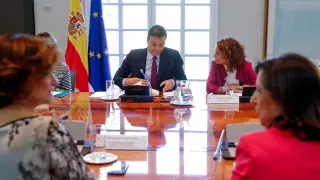 El presidente del Gobierno en funciones, Pedro Sánchez, preside este jueves en Moncloa una reunión de la Comisión interministerial para el seguimiento del proceso de retirada del Reino Unido de la Unión Europea (UE).