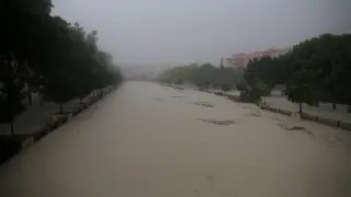 Imagen de las inundaciones en Orihuela.