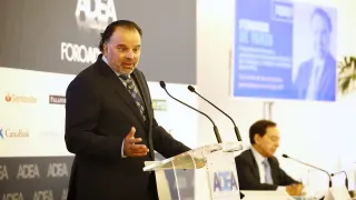 Fernando de Yarza López-Madrazo, durante su intervención en el Foro ADEA