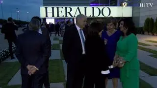 Numerosos agentes sociales, políticos y económicos de la sociedad aragonesa acudieron este jueves a la entrega de los Premios HERALDO 2019.