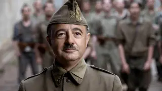 Santi Prego, Francisco Franco en 'Mientras dure la guerra'
