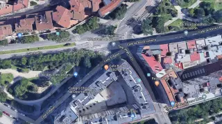 El accidente ha tenido lugar en las calles Jorge Cocci y Asalto.