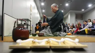 La ceremonia del té tiene para los japoneses un carácter casi sagrado.