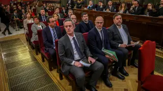 Políticos juzgados por el Supremo en el juicio del 'procés'
