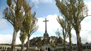 Una vista general del Valle de los Caídos.