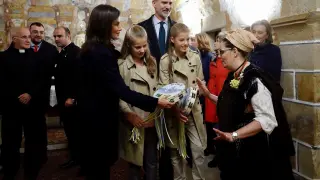 La Princesa Leonor visita el pueblo ejemplar asturiano
