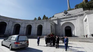Exhumación de Franco en el Valle de los Caídos