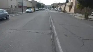 La avenida de Fernando el Católico de Ejea será una de las vías reparadas.