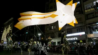 Imagen de un momento de la cabalgata de Reyes del año pasado.