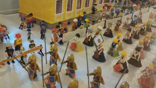 Exposición de Playmobil en la Ciudadela de Jaca