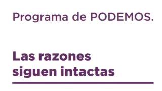 Programa electoral de Unidas Podemos