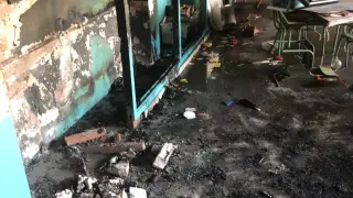Incendio en el Colegio Moncayo de Tarazona