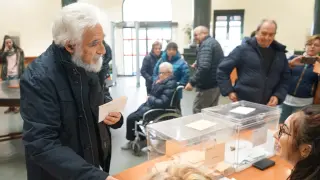 El número dos al Congreso por la agrupación de electores Teruel Existe, Manuel Gimeno