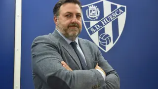 Manolo Torres, consejero delegado de la SD Huesca.