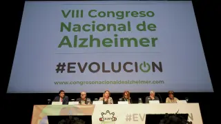 Acto de bienvenida al VIII Congreso Nacional del Alzhéimer en Huesca.
