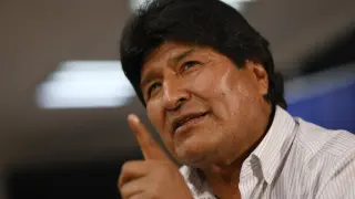 El expresidente de Bolivia Evo Morales, este domigo, 17 de noviembre, en Ciudad de México: "Tengo mucho miedo a una guerra civil en Bolivia"