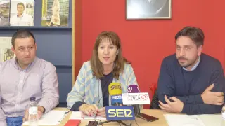 Álvaro Palau, Olga Asensio y Miguerl Hernández.