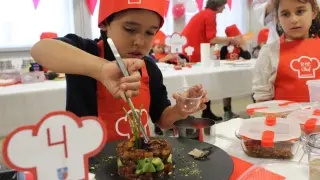 Los pequeños mostraron sus grandes habilidades culinarias